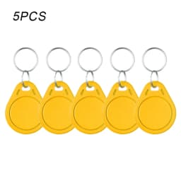 UID 5/10/20PCS 13.56Mhz RFID Replaceable write smart token Multi-colour Copy Keychain Write Copy Clone Clasp tag for Mif 1k S50