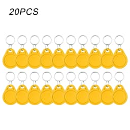UID 5/10/20PCS 13.56Mhz RFID Replaceable write smart token Multi-colour Copy Keychain Write Copy Clone Clasp tag for Mif 1k S50
