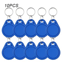 UID 5/10/20PCS 13.56Mhz RFID Replaceable write smart token Multi-colour Copy Keychain Write Copy Clone Clasp tag for Mif 1k S50