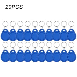 UID 5/10/20PCS 13.56Mhz RFID Replaceable write smart token Multi-colour Copy Keychain Write Copy Clone Clasp tag for Mif 1k S50