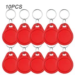 UID 5/10/20PCS 13.56Mhz RFID Replaceable write smart token Multi-colour Copy Keychain Write Copy Clone Clasp tag for Mif 1k S50