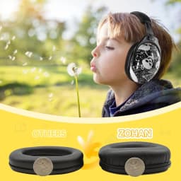 ZOHAN-Kids Hearing Protection Earmuffs, Child Noise Canceling Earmuffs for Watching Concerts, Air Shows