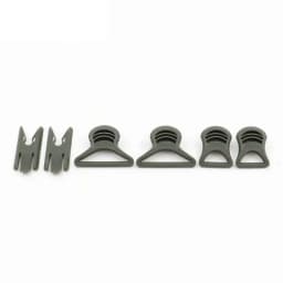 BOOIU Tactical Rail Goggles Buckle Adapter FAST MICH Tactical Helmet Multifunctional ARC Rail Goggles Buckle Helmet Accessories