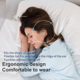 1-6pair Silicone Noise Cancelling Earplugs Noise Filter Sleep Swimming Waterproof Three Layer Mute Earplugs