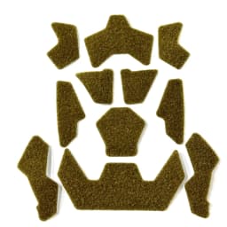 1 Set Helmet Padding Kit Self Adhesive Super High Cut Helmet Velcros Universal Tape Helmet Padding Stickers for Football Helmet