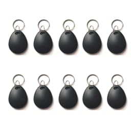 5/10Pcs Black RFID ID 125KHz EM4305 T5577 Waterproof Blank Key Ring Tag Copy Writable Rewritable Keyfobs Card Fast Shipping