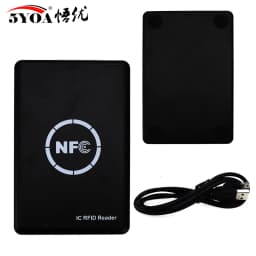 5YOA RFID Card Reader Copier Duplicator Key fob NFC Smart Card Reader Writer 13.56MHz Encrypted Programmer uid keyfobs