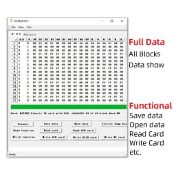 5YOA RFID Card Reader Copier Duplicator Key fob NFC Smart Card Reader Writer 13.56MHz Encrypted Programmer uid keyfobs