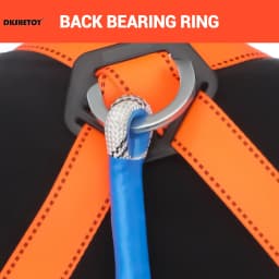 Safety Harness belt with Hook Fall Five-point High Altitude Work Protection Polyester Fibre Bearing Strength 2200KG professional