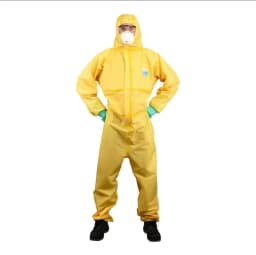 Chemical Protective Suit Coverall Hazardous Chemicals Liquid Proof Sulfuric Acid And Alkali Resistant Work Protection Clothing