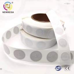 13.56Mhz ISO15693 Genuine SLIX Label Premium Quality Programmable RFID Sticker Dia30mm