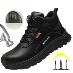 6KV Safety Shoes Fashionable Men's Insulated Are Waterproof Puncture Slip Resistant Comfortable and Breathable