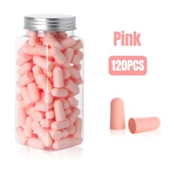 10-120pcs Comfortable Earplugs Antinoise Ear Plugs Sleep Noise Reduction Ear Protector for Sleep Soft Foam Earplugs Anti-Noise