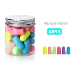 10-120pcs Comfortable Earplugs Antinoise Ear Plugs Sleep Noise Reduction Ear Protector for Sleep Soft Foam Earplugs Anti-Noise