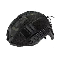 BOOIU Tactical Helmet Cover for MH PJ BJ OPS-Core Fast Helmet Hunting CS Camo Airsoft Paintball Helmet Cover with Elastic Cord