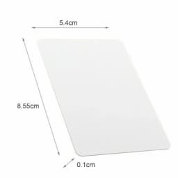 Hilo 10PCS NTAG215 Blank NFC Cards PVC Tags NFC215 13.56Mhz TagMo Waterproof RFID NFC Phone 504 bytes