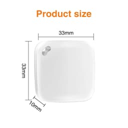 Smart GPS Tracker Works With Apple Find My APP Pet Kids Luggage Key Tracking Global Accurate Positioning Bluetooth Tag Tracker