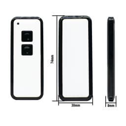 MINI-NOVOTRON 522 524 Garage Door Remote Control 433.92mhz Rolling Code Gate Keychain Transmitter