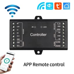 12V DC Tuya 4G 5G Wifi Remote Control Sboard Mini Size Access Control Controller Panel Board Wiegand 26~44 Bits Input 1000 User