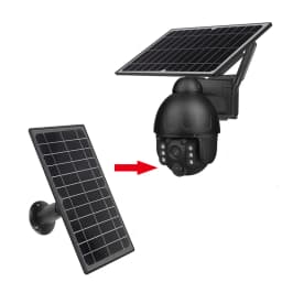 SHIWOJIA Solar Panels Suitable for Outdoor Solar Cameras