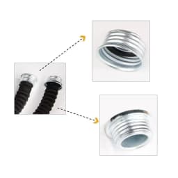 0.5M, 1M, 5M, 40MM Interface Gas Mask Snorkel Wear Resistant Anti-Aging Gas Mask and Filter Connecting Pipe