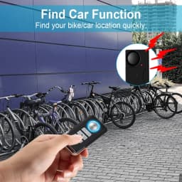 New 110dB Door And Window Vibration Alarm Wireless Anti-Theft Alarm With Remote Control Home Bicycle Security Burglar Alarm