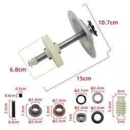 41C4220A Garage Door Opener Gear Kit Gear and Sprocket Kit Replacement for Sears Craftsman 1/3 and 1/2 HP