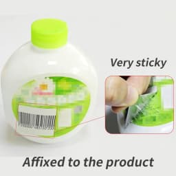 1000 Paper Security Labels 1.5 X 1.5 Inch RF 8.2Mhz White w/Fake Barcode Checkpoint Compatible – Effective Anti-Theft Labels