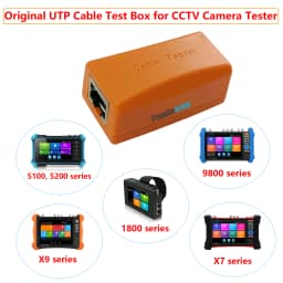Original UTP Cable Test Box Network Cable Test Box for CCTV Camera Tester Detect Faulty Point of RJ45 Network Cable Connector