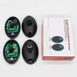 Sensor Alarm Infrared Beam Sensor Photocell DC/AC 12-24V 15m Detect Range Waterproof IP55 Photocell Automatic Gate Door Safety