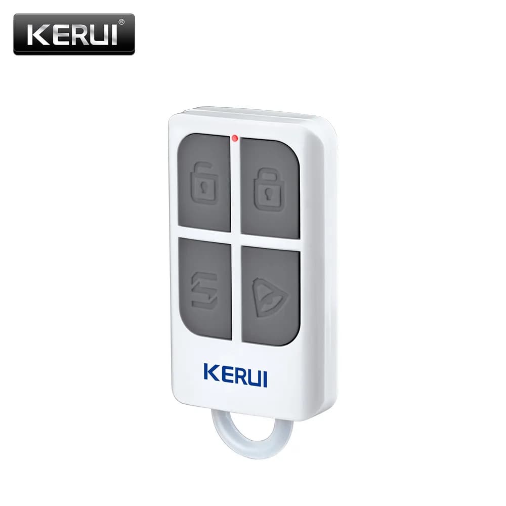 KERUI RC531 Wireless Portable Remote Control 4 Buttons Keychain For WIFI GSM PSTN Home Security Alarm System