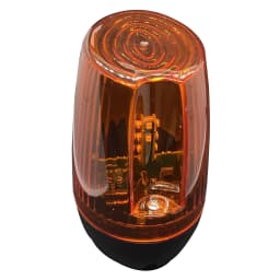 AC DC LED Gate Flashing Light Lamp Alarm Lamp For Swing Sliding Gate Opener/Barrier Gate Signal Strobe Flashing Lamp (No Sound)
