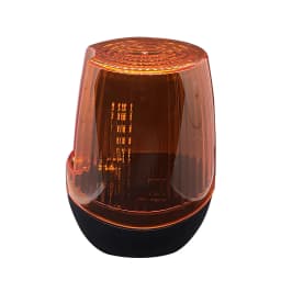 AC DC LED Gate Flashing Light Lamp Alarm Lamp For Swing Sliding Gate Opener/Barrier Gate Signal Strobe Flashing Lamp (No Sound)