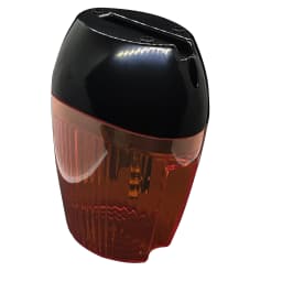 AC DC LED Gate Flashing Light Lamp Alarm Lamp For Swing Sliding Gate Opener/Barrier Gate Signal Strobe Flashing Lamp (No Sound)