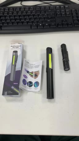 KDULIT 4 in 1 Multifunctional LED Pen Flashlight Built in 800mah Battery USB Rechargeable with Magnetism Work Repair Lantern