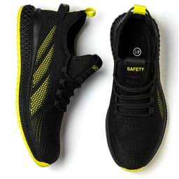 Steel Toe Safety Shoes for Men Women Lightweight Work Sneakers Puncture Proof Work Shoes Unisex Coustruction Safety Work Boots