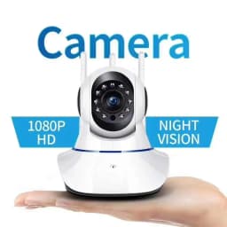 2MP 1080P Yoosee/V380/Carecam APP Wireless PTZ IP Dome Camera With Lan Port Home Security CCTV Baby Monitor
