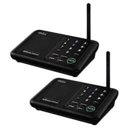 Wuloo 1 Mile Long Range Wireless Intercom System for Home House Business Offices Room to Room Communicate