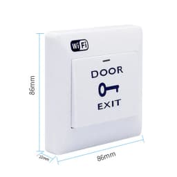 Support Tuya App WIFI Exit Switch Surface Mounted Intelligent Life Access Control System Control 4-Wire Switch