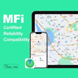 Wallet Tracking Card Ultra-thin GPS Location Smart Anti-loss Tag for Smart Phone Find My Bluetooth Device Wireless Charging