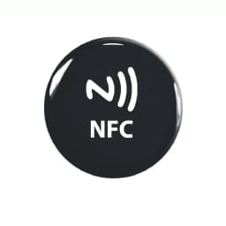 Laser Background Anti Metal NFC Ntag216 Epoxy Label Sticker RFID Tag for All NFC Enabled Phones