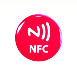 Laser Background Anti Metal NFC Ntag216 Epoxy Label Sticker RFID Tag for All NFC Enabled Phones