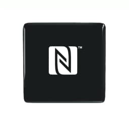 Laser Background Anti Metal NFC Ntag216 Epoxy Label Sticker RFID Tag for All NFC Enabled Phones