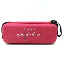 EVA Travel Portable Medical Stethoscope Storage Box First Aid Kit Mesh Pockets Case for 3M Littmann Cardiology III Stethoscope