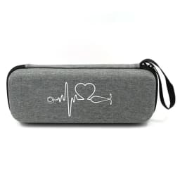 EVA Travel Portable Medical Stethoscope Storage Box First Aid Kit Mesh Pockets Case for 3M Littmann Cardiology III Stethoscope