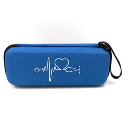 EVA Travel Portable Medical Stethoscope Storage Box First Aid Kit Mesh Pockets Case for 3M Littmann Cardiology III Stethoscope