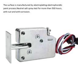 Electric Lock DC 5V/DC 12V/DC 24V Mini Small Size Solenoid Electromagnetic Electric Control Cabinet Drawer Lock