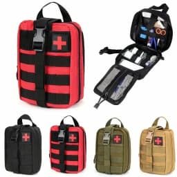 Outdoor First Aid Bag EDC Molle Medical Kit IFAK Survival Emergency Pack EDC Travel Fishing Camping Hiking Hunting Accessories