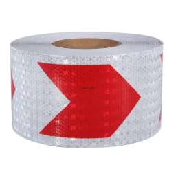 4Inch Arrow Reflective Tapes Conspicuity Waterproof Safety Caution Reflectors Warning Stickers DIY 1Meters For Car Truck Vehicle