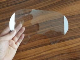 Scratch Resistant Protective Film For 3M 6800 Gas Respirator Full Face Mask Window Screen Protector Painting Spraying Mask